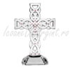 Cruce Cristal cu Pietricele IcoaneDeArgint 115 1602