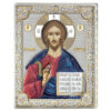 Icoana Argint Iisus Hristos 24x30cm Color