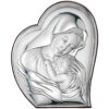 Icoana Maicii Domnului 12.1x14.6 cm Argint