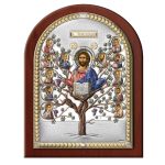 Icoana Pomul Vietii Argint 17.5X22.5cm Color