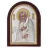 Icoana Sf Serafim de Sarof Argint 15x21 cm