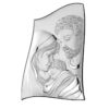 Icoana Sfanta Familie Argint 11.5X16.5cm