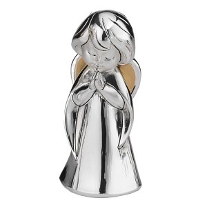 Ingeras Rugandu-se Statueta Argint 10 cm