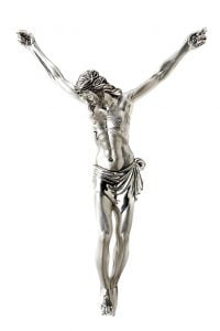 Crucifix Argint 17x10.5cm