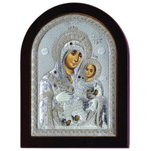 Icoana Maica Domnului de la Bethleem Argint 10x14cm
