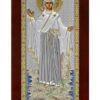 Icoana Maicii Domnului Grabnic Ajutatoare (Athos) Argint 23x11cm