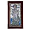 Icoana Maicii Domnului de la Athos Argint 25x15cm