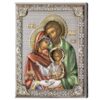 Icoana Sfanta Familie Argint 12x16 Color