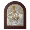 Icoana Sf Mina Argint 14.7x18x2cm Auriu