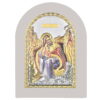 Icoana Sf Ilie Argint 15x21 cm Color Rama Alba