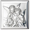 Icoana Ingerul Pazitor Argint 16x16cm
