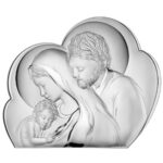 Icoana Sfanta Familie Argint 26.5x21.5 cm