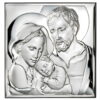 Icoana Sfanta Familie Argint 27x27cm