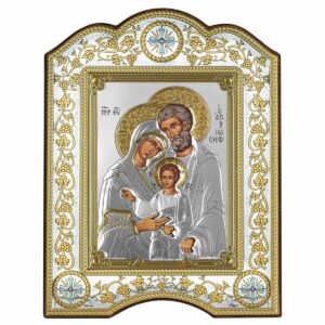 Icoana Argint Sfanta Familie 20x27.5cm Color