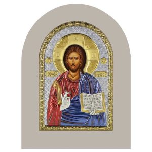 Icoana Iisus Hristos Argint 20x26cm