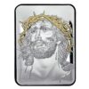 Icoana Iisus Hristos Coroana Spini 15x21cm Auriu