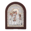 Icoana Sfanta Familie Argint 17.5x22.5cm