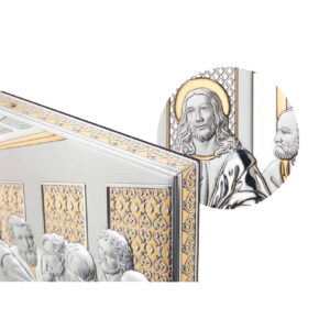 Icoana Cina cea de Taina Argint 39x19cm 3825.1