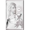 Icoana Iisus Hristos Comuniune Argint 12x20cm