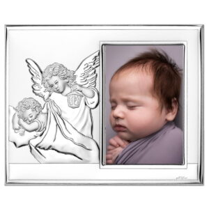 Icoana Inger Pazitor si Rama Foto Argint 10x15cm