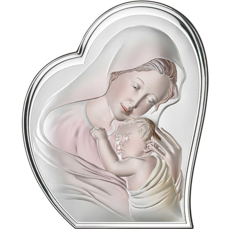 Icoana Maicii Domnului Argint 27x32.6cm