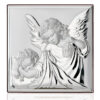 Icoana Ingerul Pazitor Argint 12x12 cm