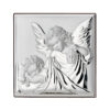 Icoana Ingerul Pazitor Argint 8x8 cm