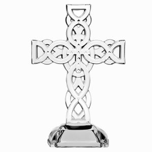 Cruce Impletita din Cristal de Bohemia 27cm