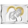 Icoana Sfanta Familie Argint 35x50cm Auriu