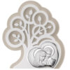 Panou Pomul Vietii Botez Sfanta Familie Argint 14x15.5cm