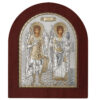 Icoana Mihail si Gavril Argint 8.1x9.6x2cm Auriu Rama Maro