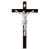 Cruce Lemn si Crucifix Argint 50 cm