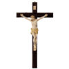 Cruce Lemn si Crucifix Argint 25 cm Color