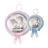 Medalion Patut Ingerul Pazitor cu Melodie 11cm Roz