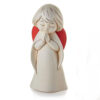 Statueta Inger Pazitor Aripi Rosii 10 cm