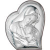 Icoana Maicii Domnului cu Pruncul Argint 21.5x26 cm