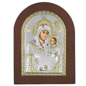 Icoana Maicii Domnului de la Bethleem Argint 15x20 cm Resigilata