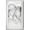 Icoana Sfanta Familie Argint 12x20 cm