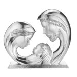 Statueta Sfanta Familie Argint 34x11 cm