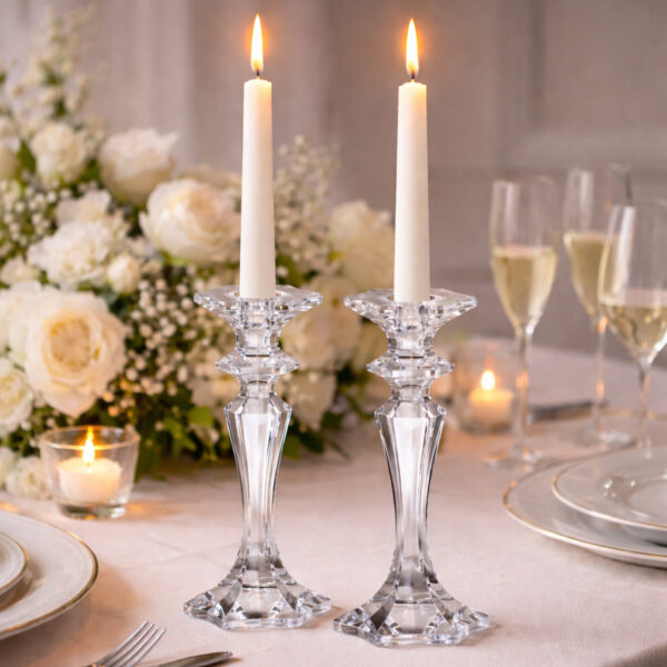 Set 2 Sfesnice Bohemia Luxor 21 cm