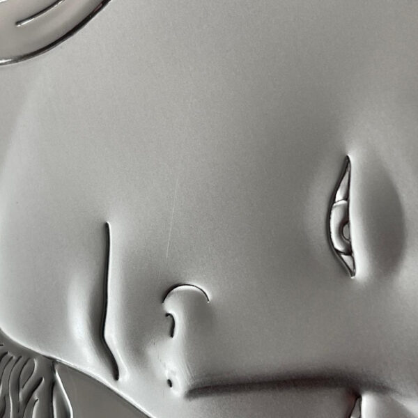 Icoana Sfanta Familie Argint 40.5x46.5 cm Resigilata