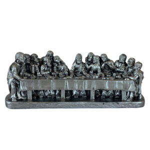 Figurina Cina cea de Taina 21.5x7 cm Argintiu Satinat